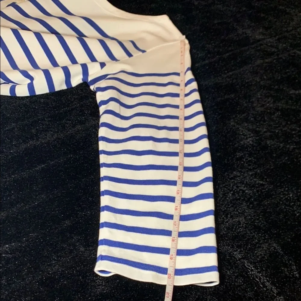 Purple Label Ralph Lauren Collection Striped Boatneck Mariner Sweater Medium - Picture 10 of 14